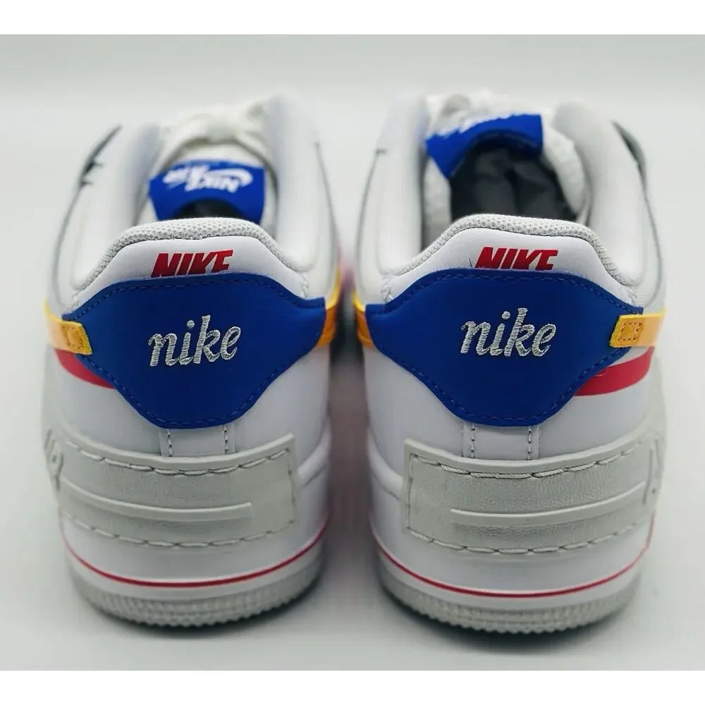 NEW Nike Air Force Shadow White Platform DZ1847-100 Women’s Size Multi